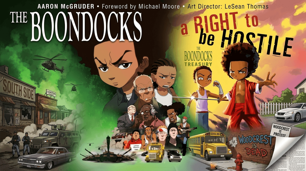 Illustration for The Boondocks: Don’t Let the 10-Year-Old Protagonists Fool You