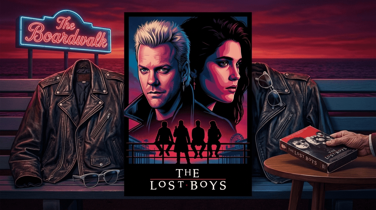Illustration for Is The Lost Boys Too Scary for Kids? A Real Take on the 80s Classic