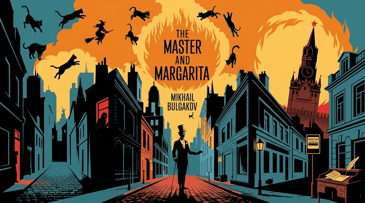 Illustration for The Master and Margarita: Naked Witches, Talking Cats, and Your Teen