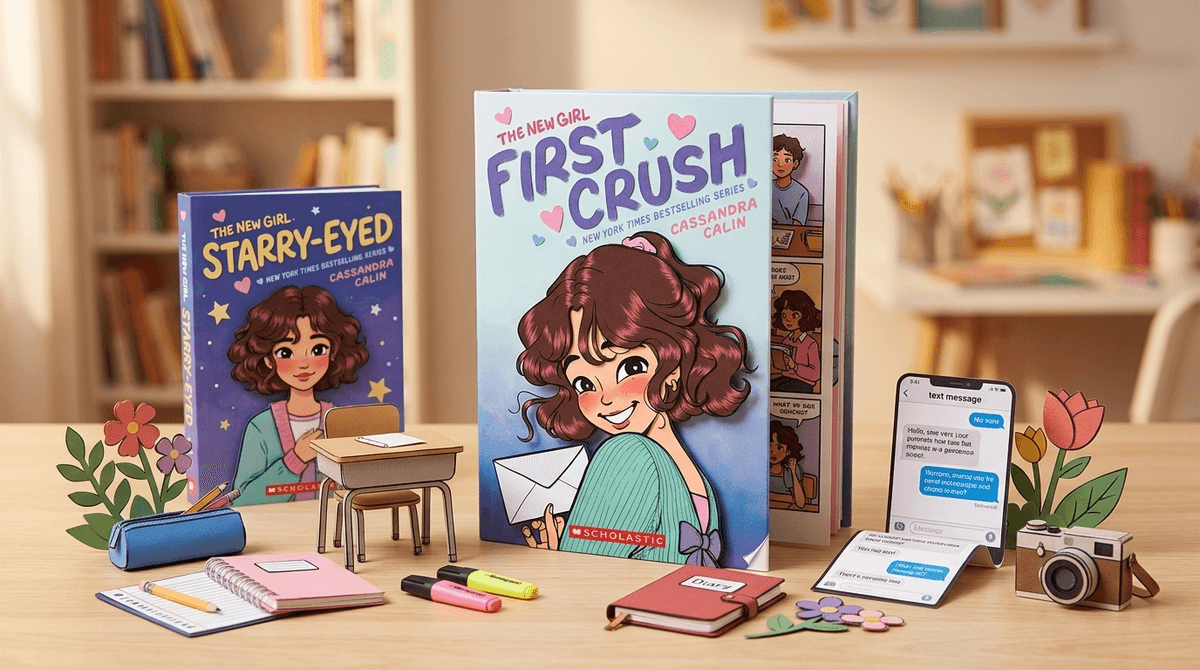 Illustration for First Crushes and Period Talk: A Parent’s Take on The New Girl #2
