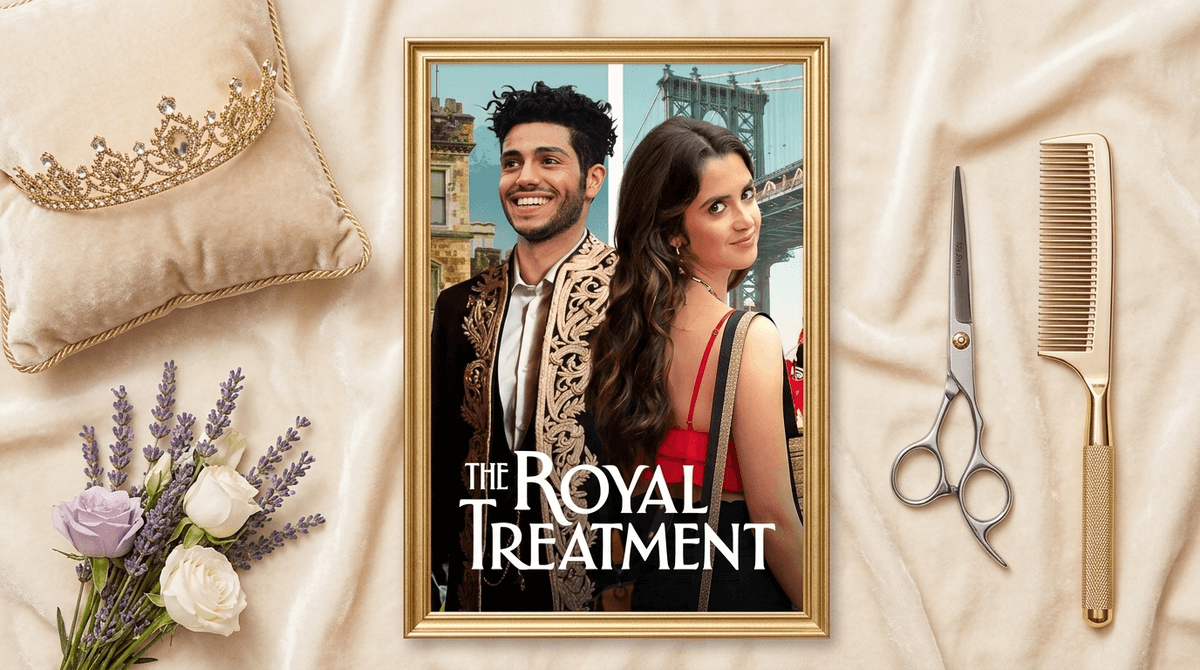 Illustration for The Royal Treatment: A Harmless, Hallmark-Style Rom-Com for Tweens