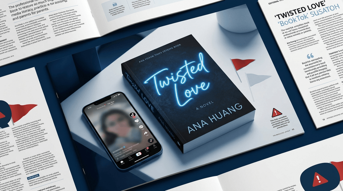 Illustration for Twisted Love: The Real Take on This 'Spicy' BookTok Romance