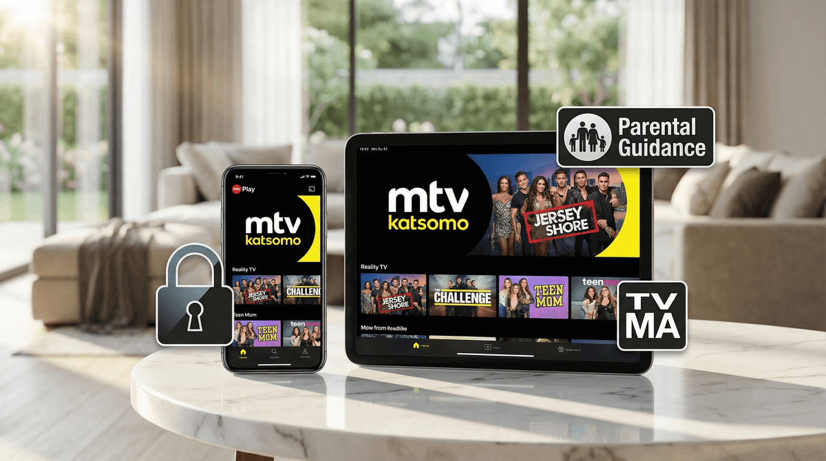 Illustration for Parental Controls for MTV Play: What Parents Need to Know
