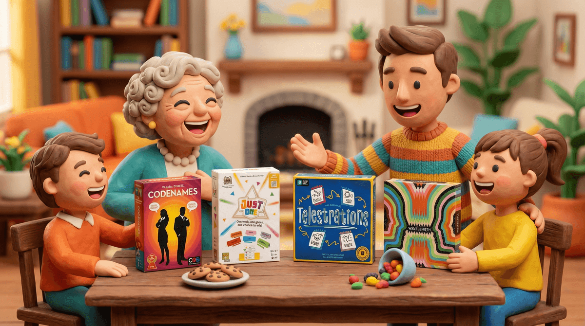 Illustration for Party Games for Families: Screen-Free Fun That Actually Works