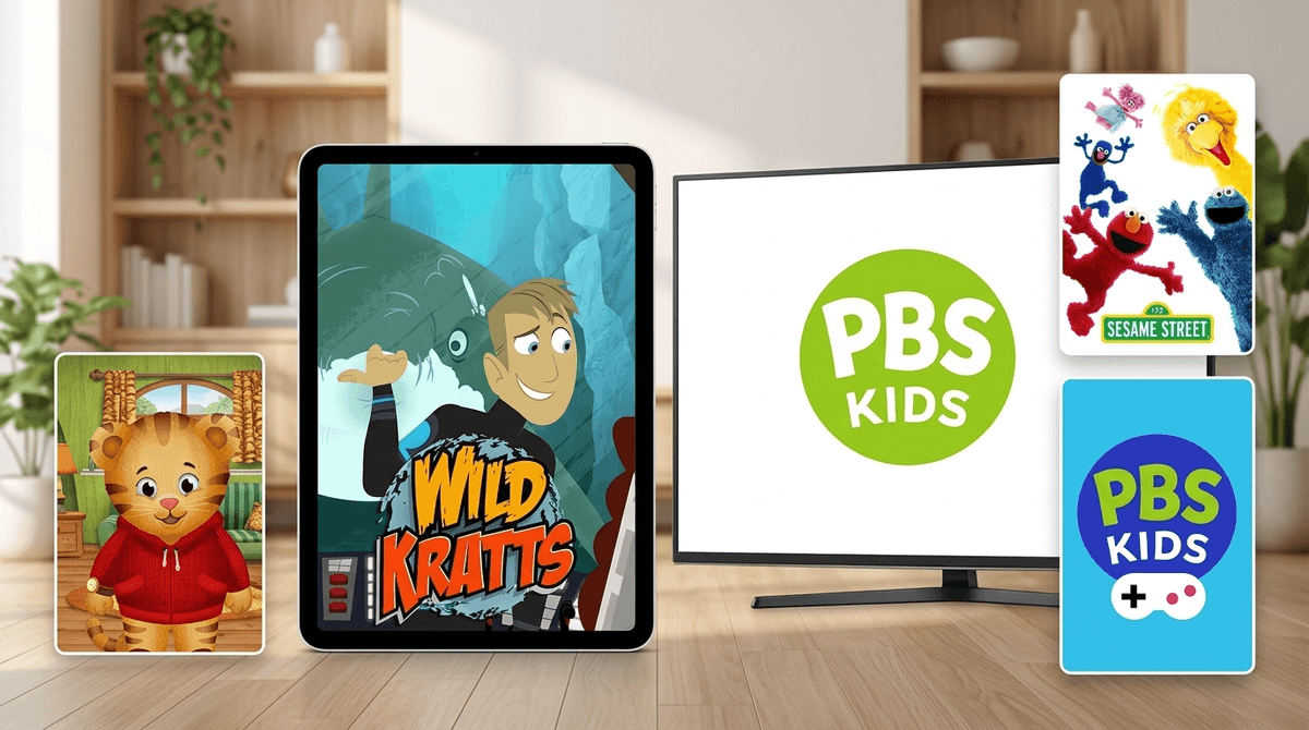 Illustration for PBS Kids: Is it Still the Gold Standard for Safe Screen Time?