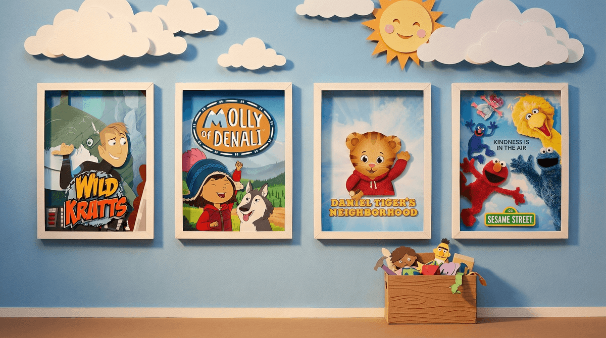 Illustration for Best PBS Kids Shows: 15 Top-Rated Programs for Toddlers