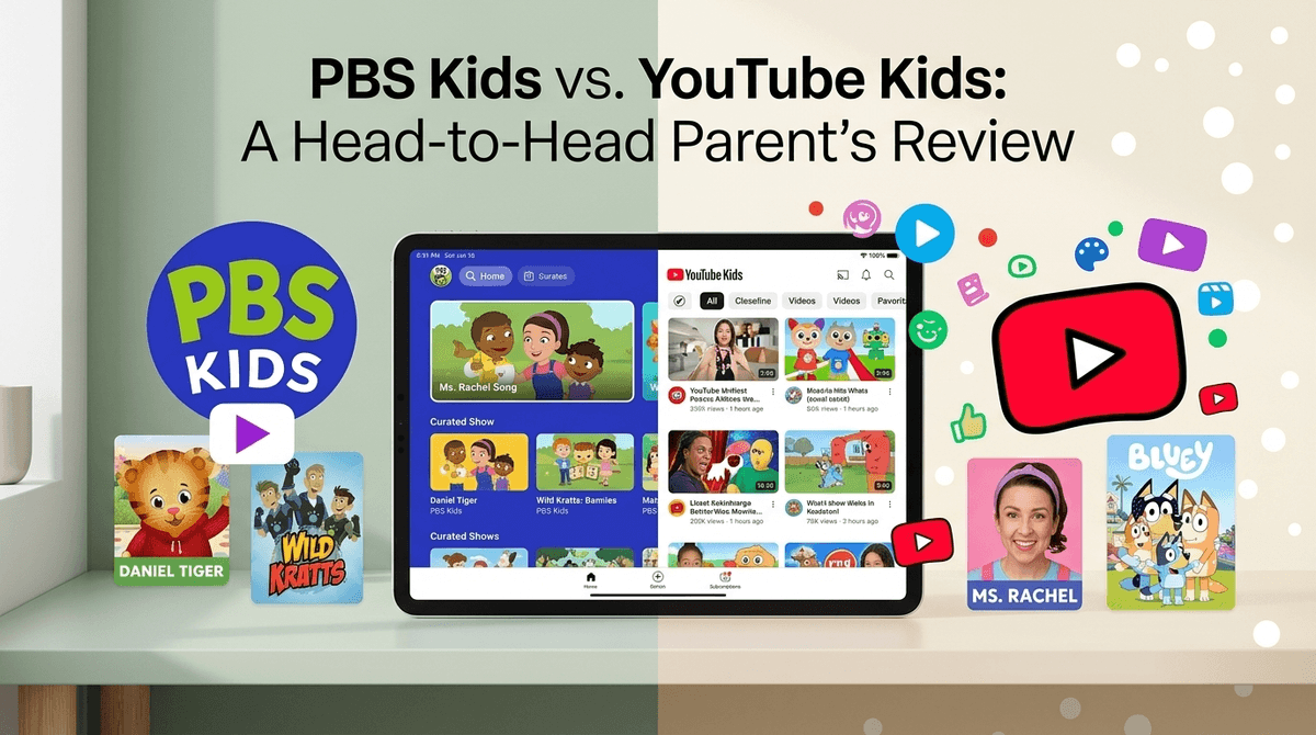 PBS Kids vs. YouTube Kids: What’s Actually Different?