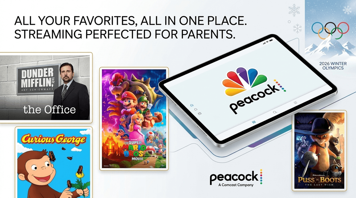 Illustration for Peacock Review 2026: Is the Kids Content Library Worth It?