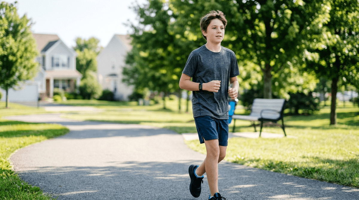 Illustration for Modern Pediatric Concussion Protocols Ditch Dark Rooms for Light Exercise