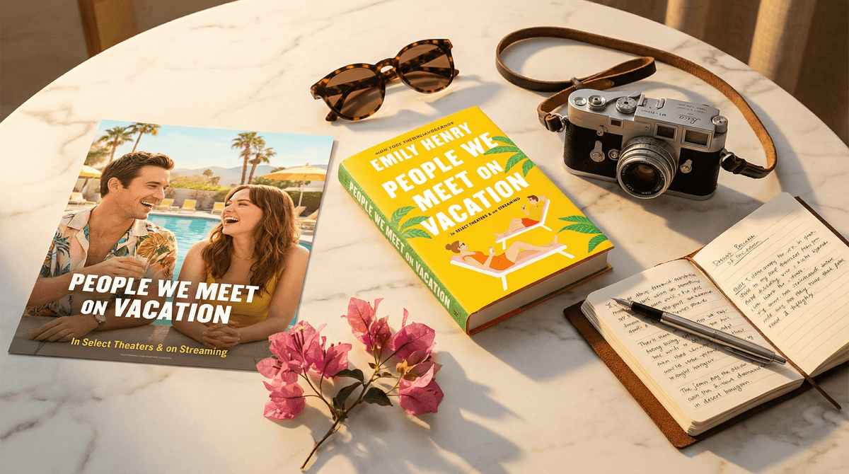 Illustration for People We Meet on Vacation: A Parent’s Guide to the Netflix Movie