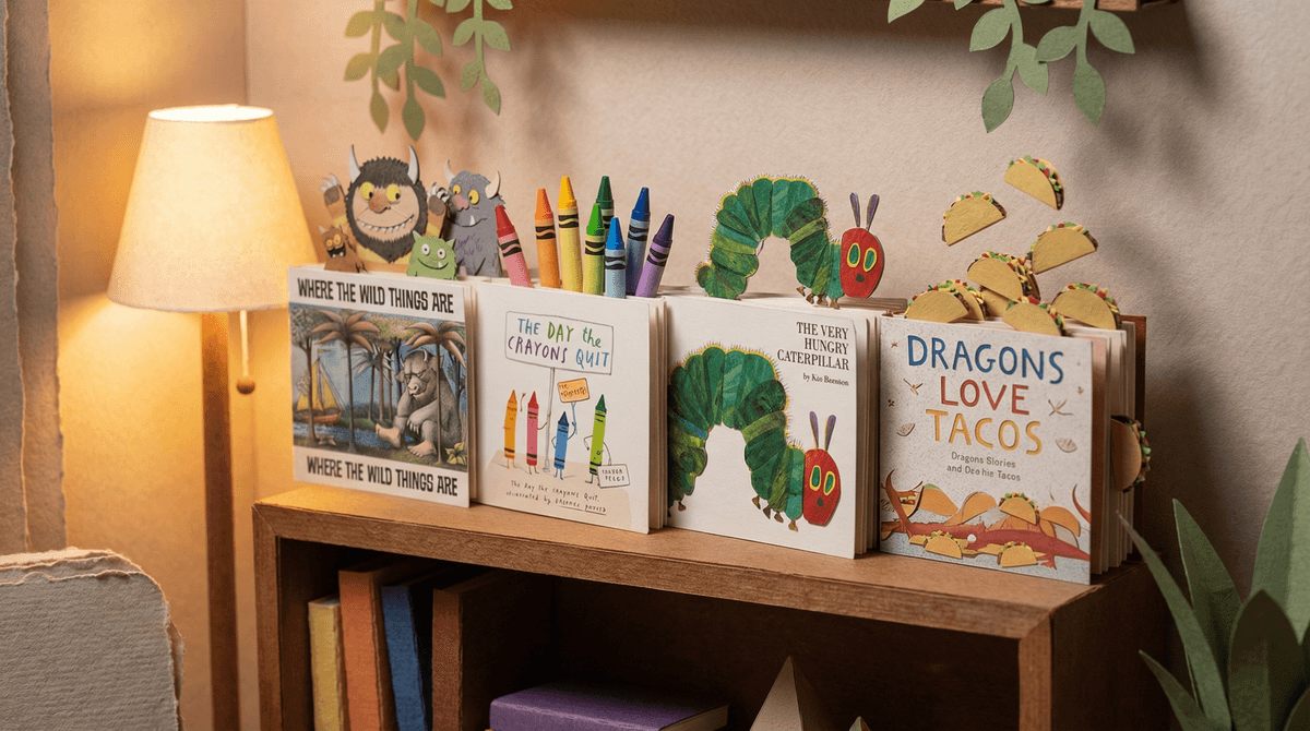 Illustration for Picture Books in the Digital Age: Building Reading Habits Before Screens Take Over