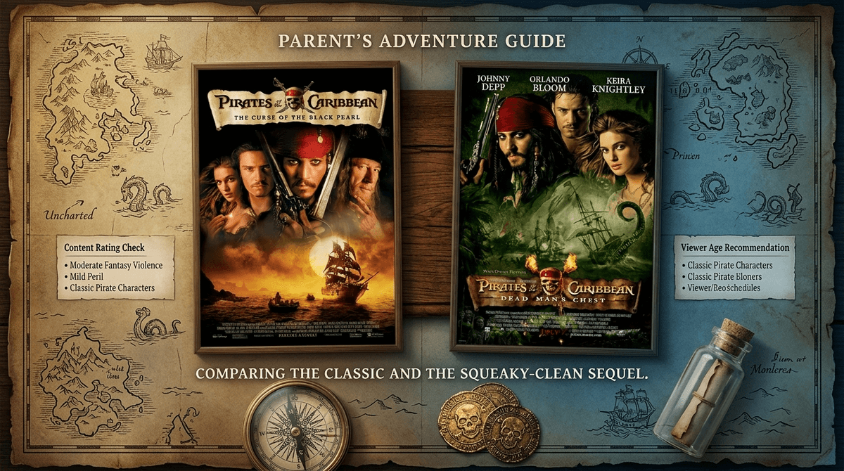 Illustration for Pirates of the Caribbean: Is the PG-13 Rating Actually Kid-Friendly?