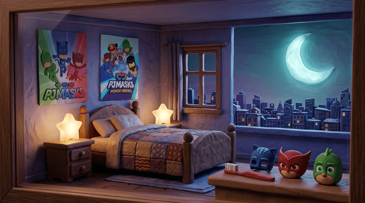 Illustration for PJ Masks: Into the Night to Save Your Bedtime Routine