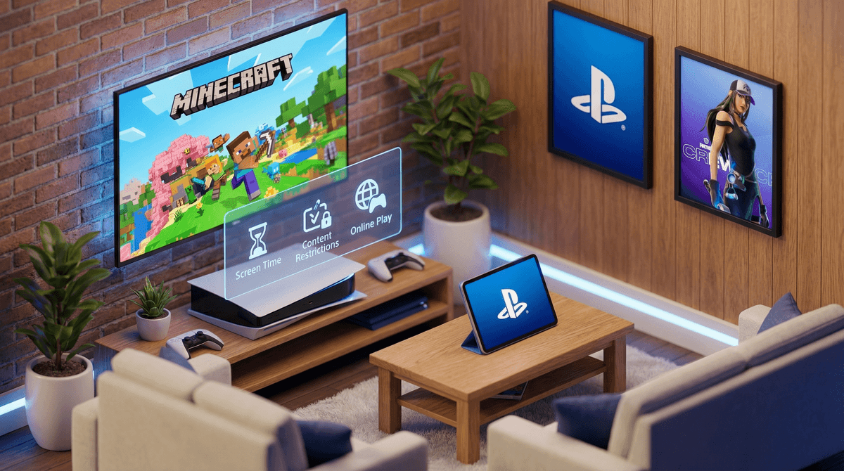 Illustration for PS4 Parental Controls: How to Set Limits and Change Age