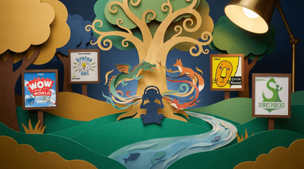 Illustration for Circle Round and Story Podcasts: Screen-Free Audio That Actually Enriches