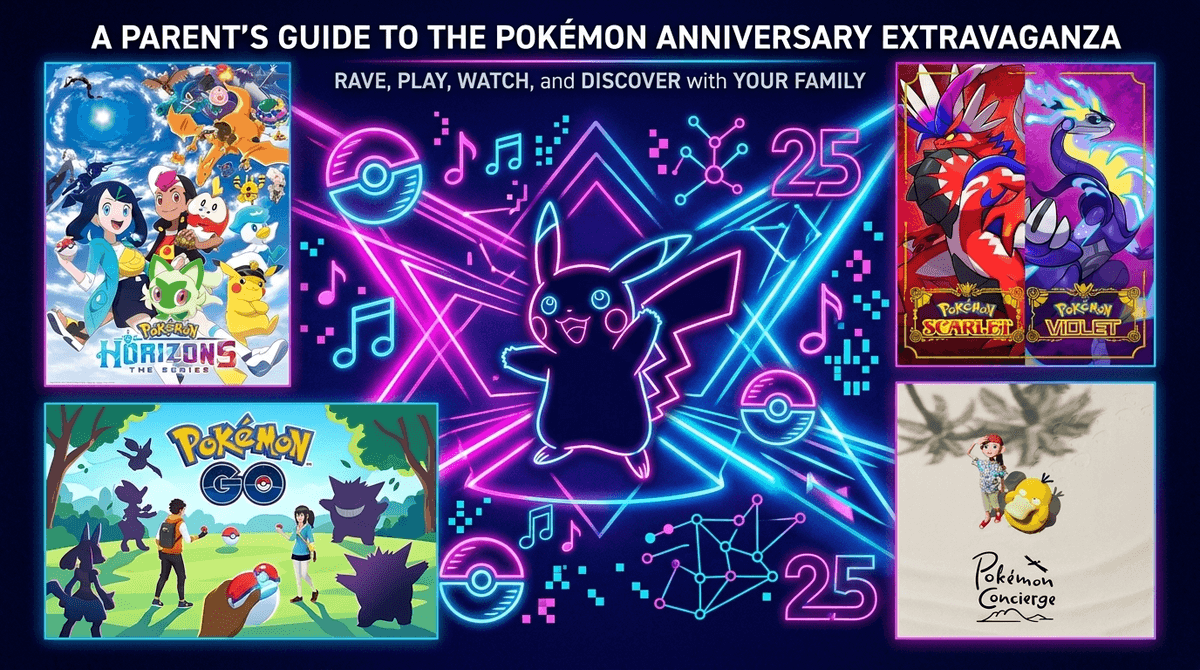 Illustration for Pokémon Night Out: When Pikachu Goes to a Rave