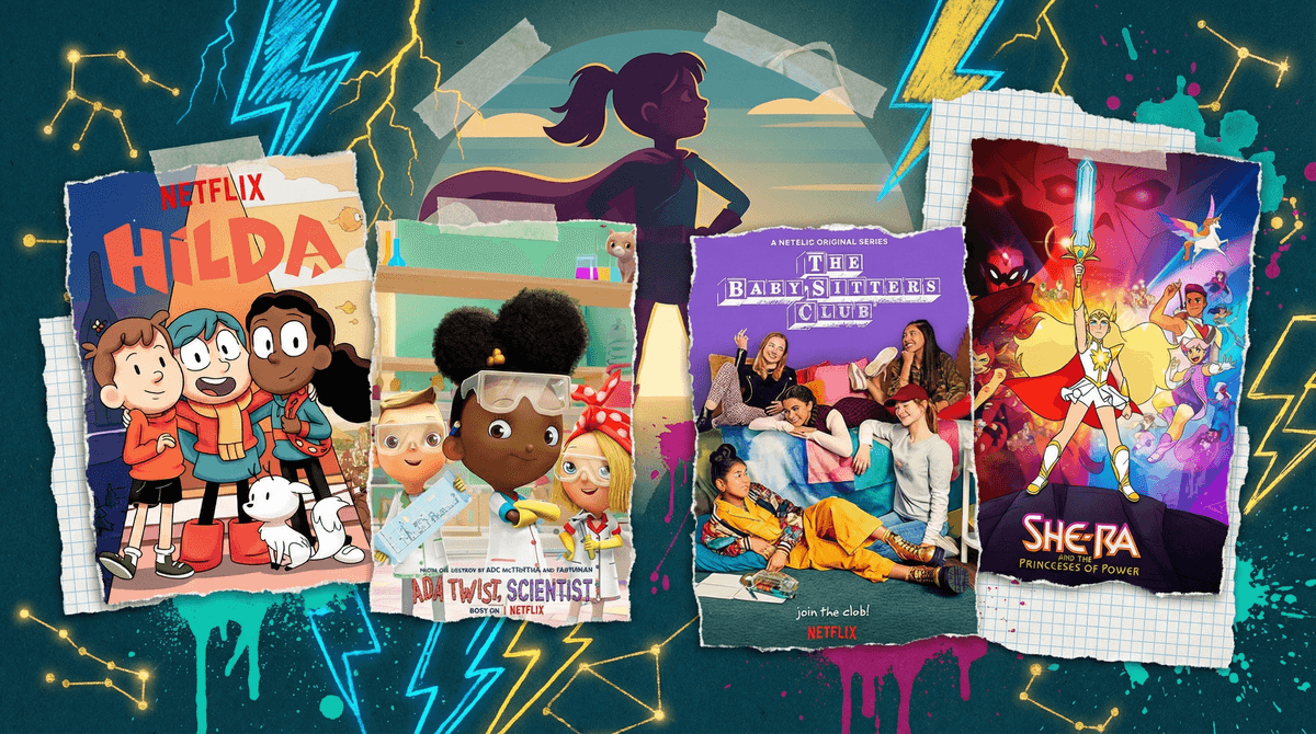 Illustration for Finding Positive TV Shows That Empower Girls