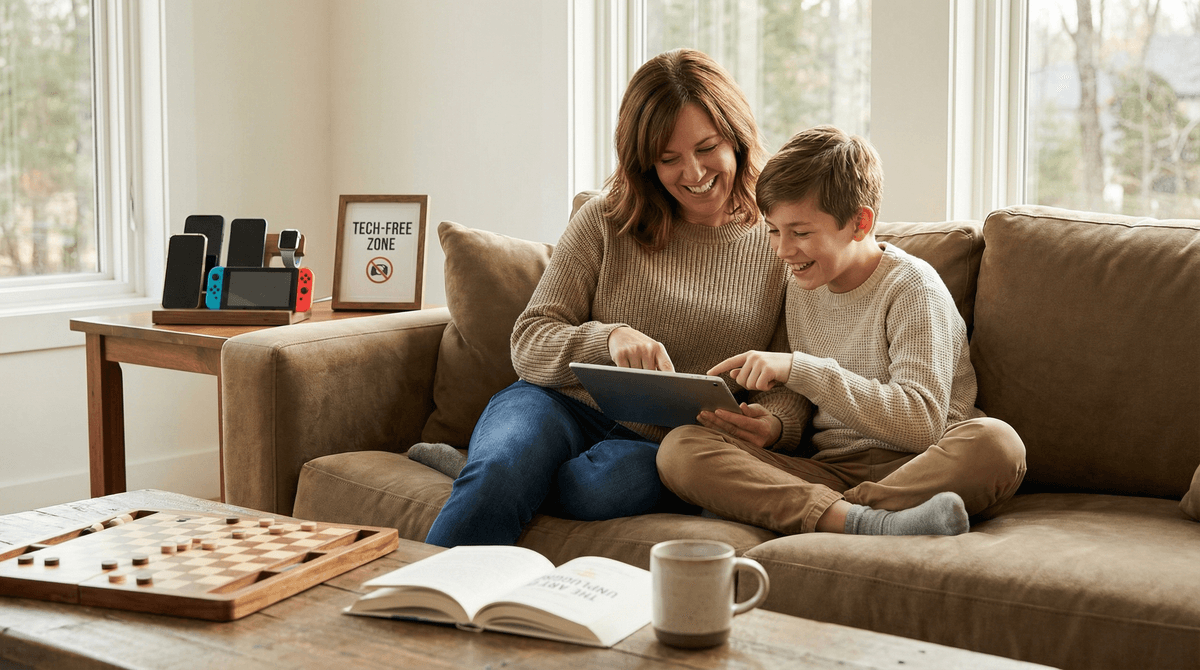 Illustration for 10 Digital Wellness Tips Every Parent Needs in 2026