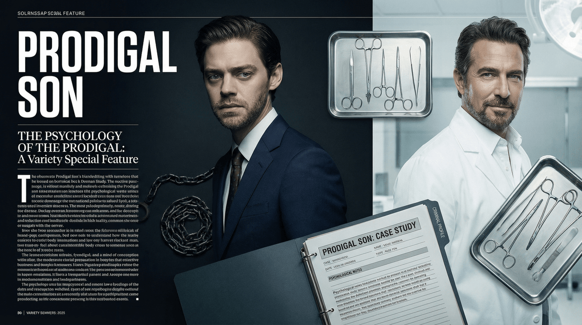 Illustration for What is Prodigal Son on Netflix About? Parents Guide