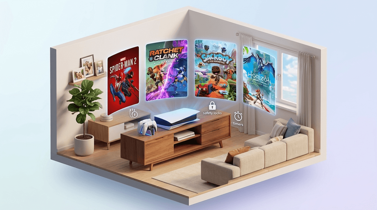 Illustration for The PS5 Parent Playbook: Boundaries Without the Battle