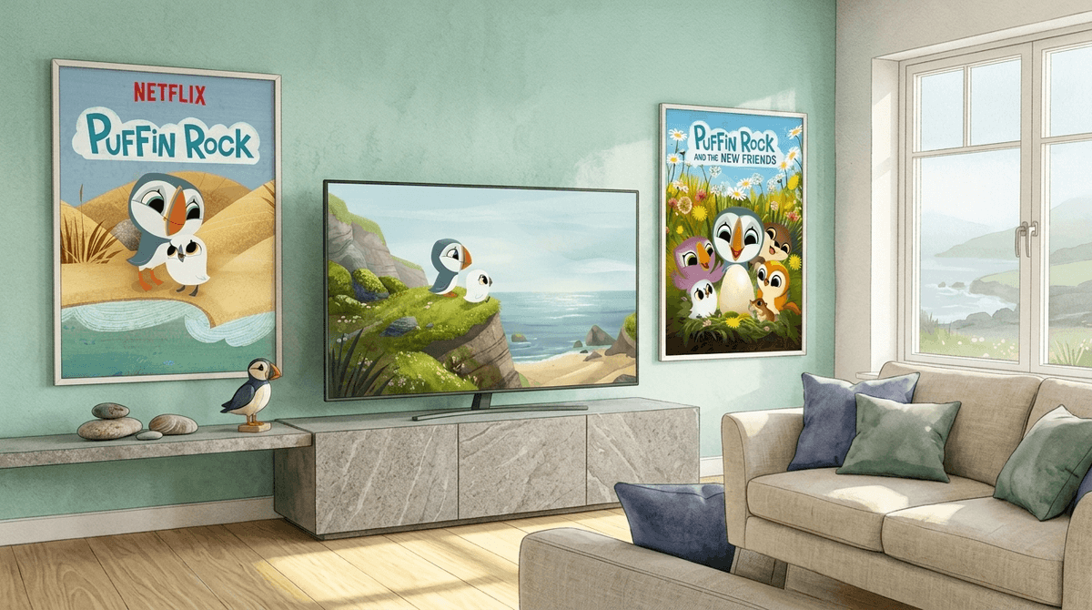 Puffin Rock: The Gentle Irish Island Show Perfect for Toddlers