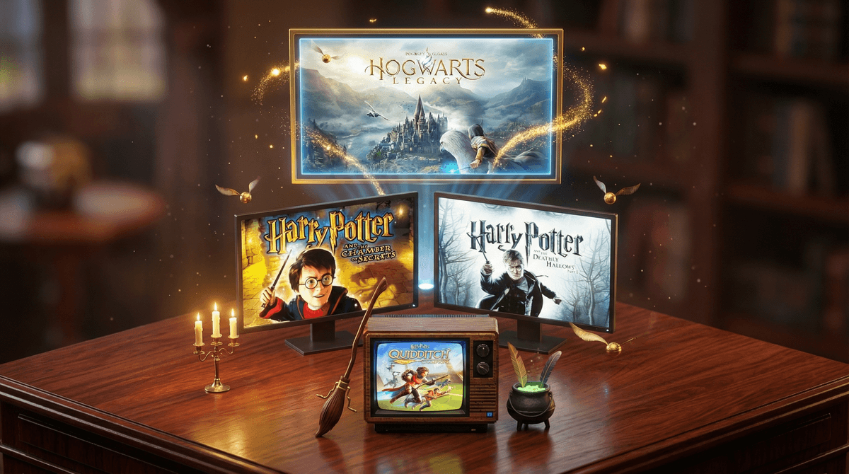 Illustration for Ranking Every Harry Potter Video Game: Which Ones Are Worth Your Kid's Time?