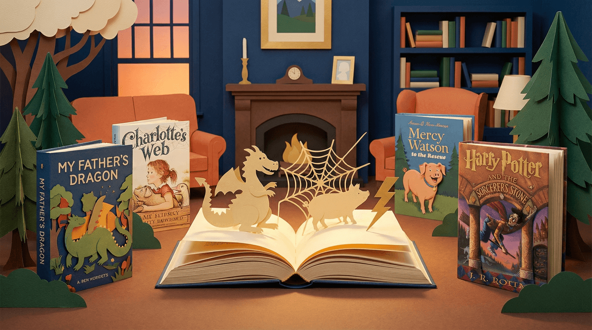 The Best Chapter Books to Read Aloud to a 9, 6, and 3-Year-Old at the Same Time
