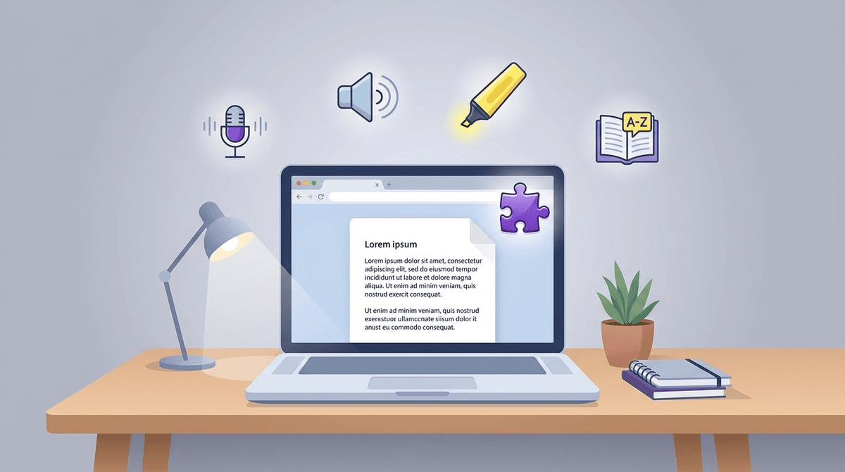 Illustration for Read&Write for Chrome: The Homework Game-Changer Your Student Might Already Have