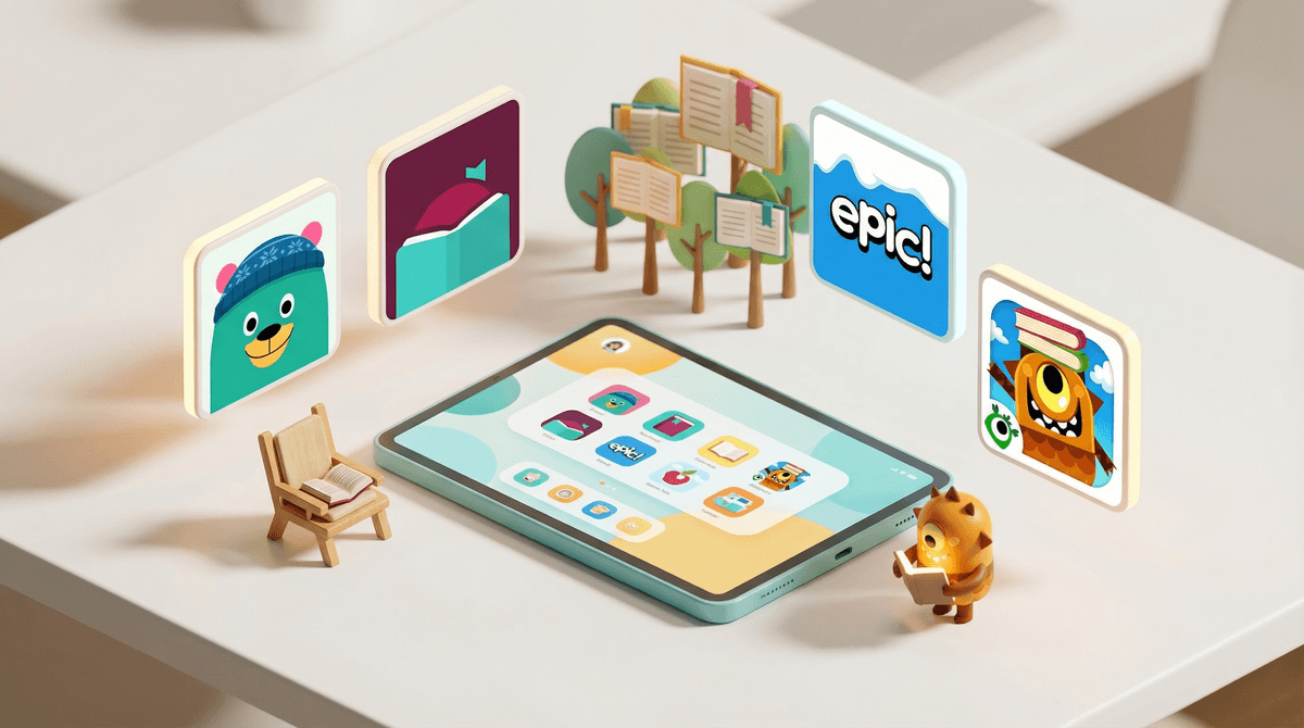 Illustration for Reading Apps and Games That Actually Work: What's Worth the Download