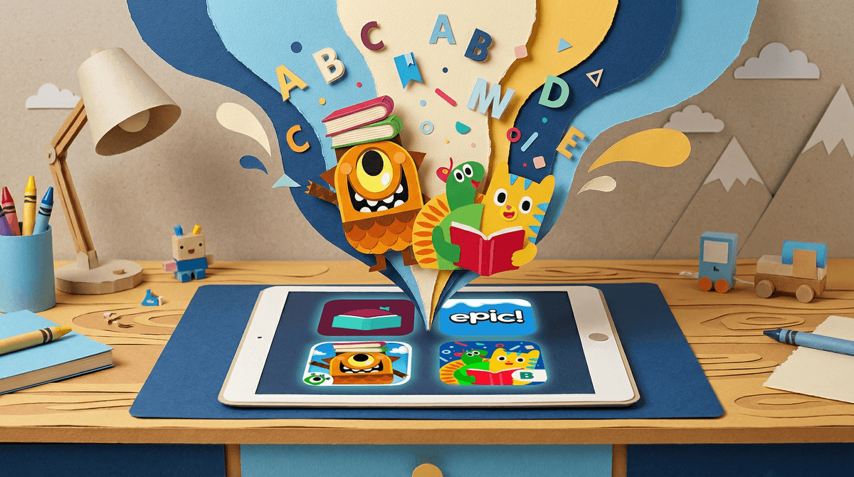 Illustration for 10 Best Reading Apps for Kids to Build Literacy in 2025