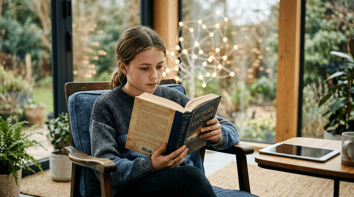 Illustration for Reading Books Strengthens Brain Connectivity While Screens May Weaken It