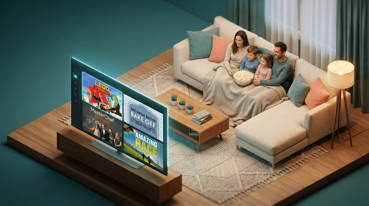 Illustration for Reality TV for Families: What to Watch (and Skip) Together