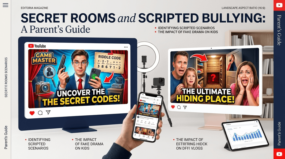 Illustration for Secret Rooms and Scripted Bullying: A Parent’s Guide to Rebecca Zamolo