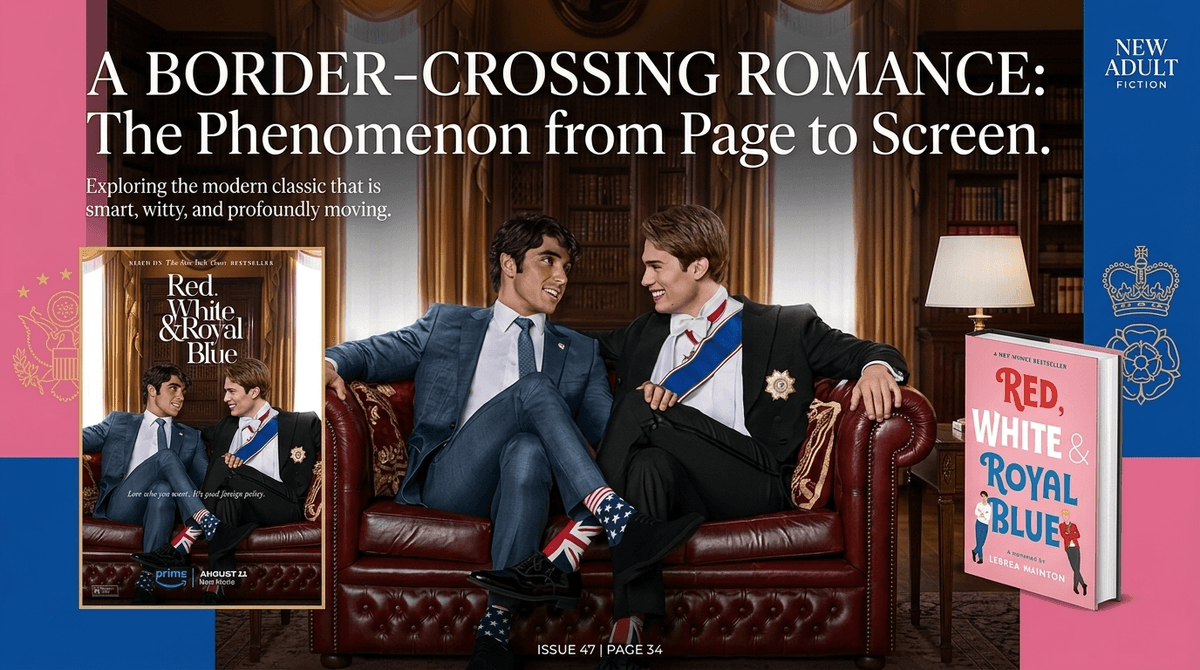 Illustration for Red, White & Royal Blue: A Parent’s Guide to the 'New Adult' Romance