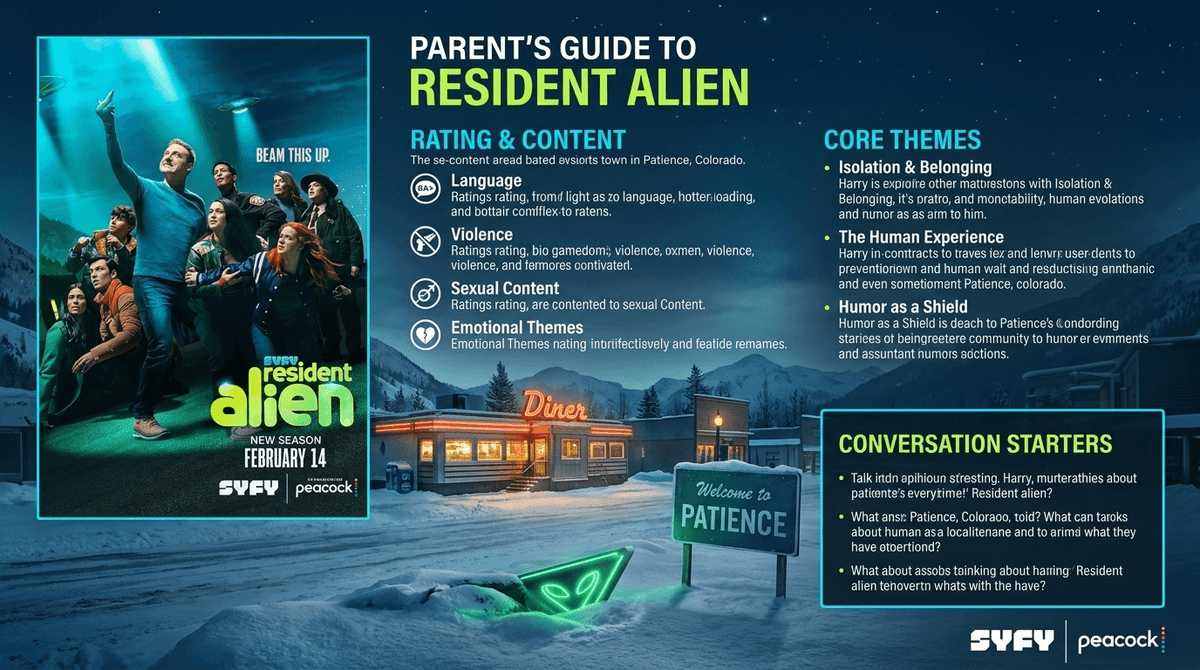 Resident Alien: A Parent’s Guide to the 'Severed Foot' Sci-Fi