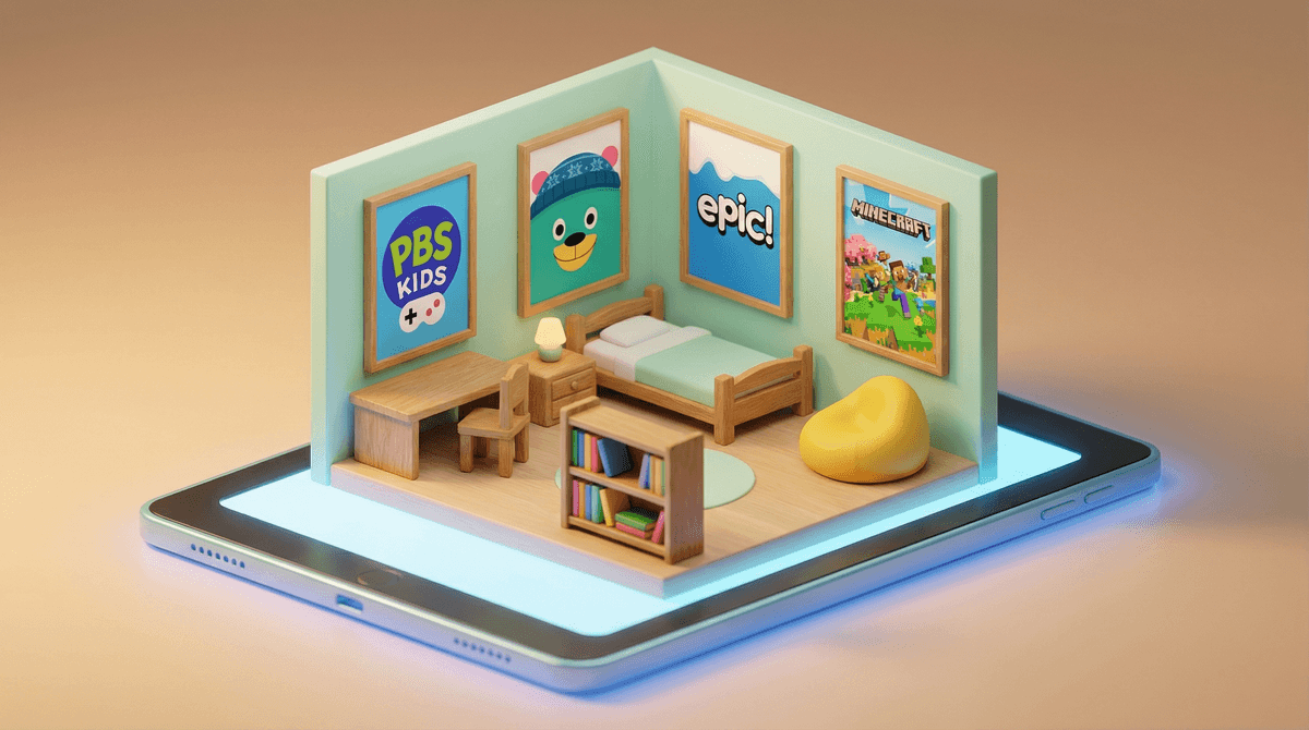 Illustration for Average Age to Get a Child a Tablet: Is 6 Too Young?