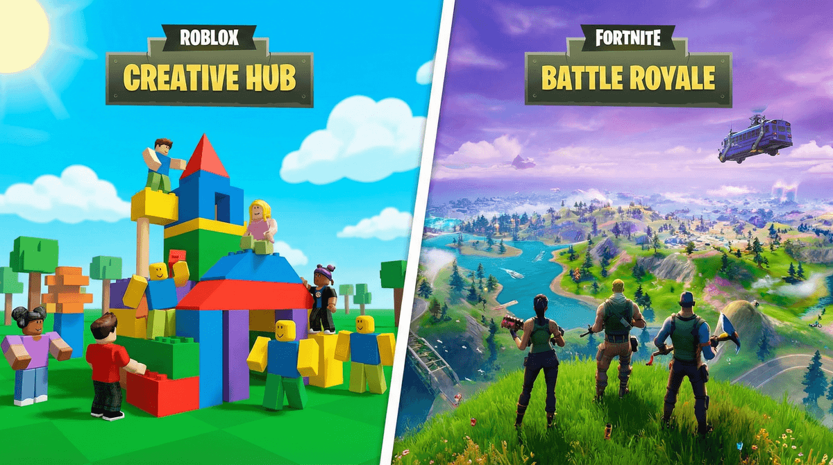 Illustration for Roblox vs. Fortnite: Which Metaverse Is Right for Your Kid?