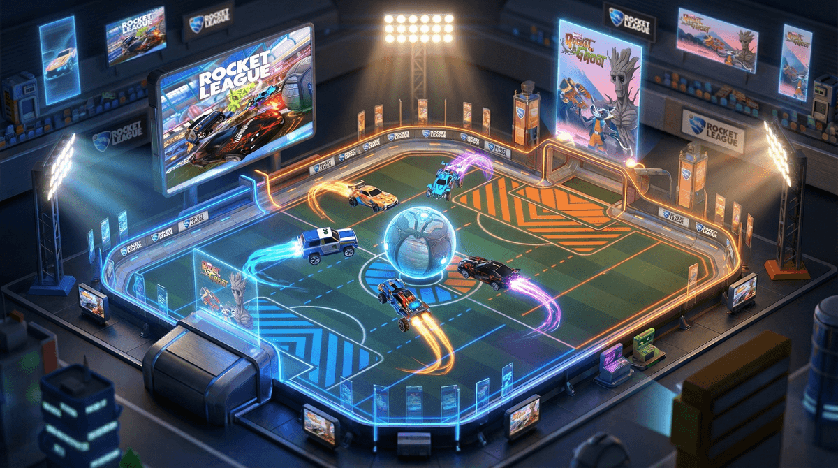 Illustration for Rocket League: Soccer Meets Racing in This Surprisingly Positive Multiplayer Game