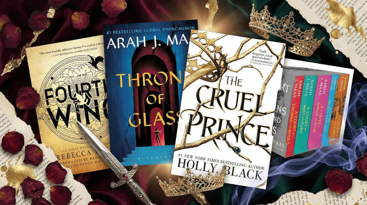 Illustration for Romantic Fantasy for Teens: What Parents Should Know About the Genre Taking Over BookTok