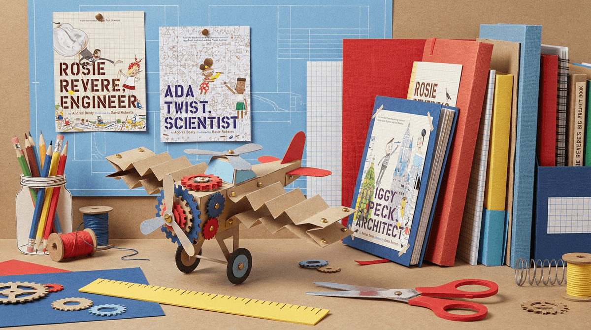Illustration for Rosie Revere, Engineer: Using This STEM Classic to Inspire Your Young Inventor
