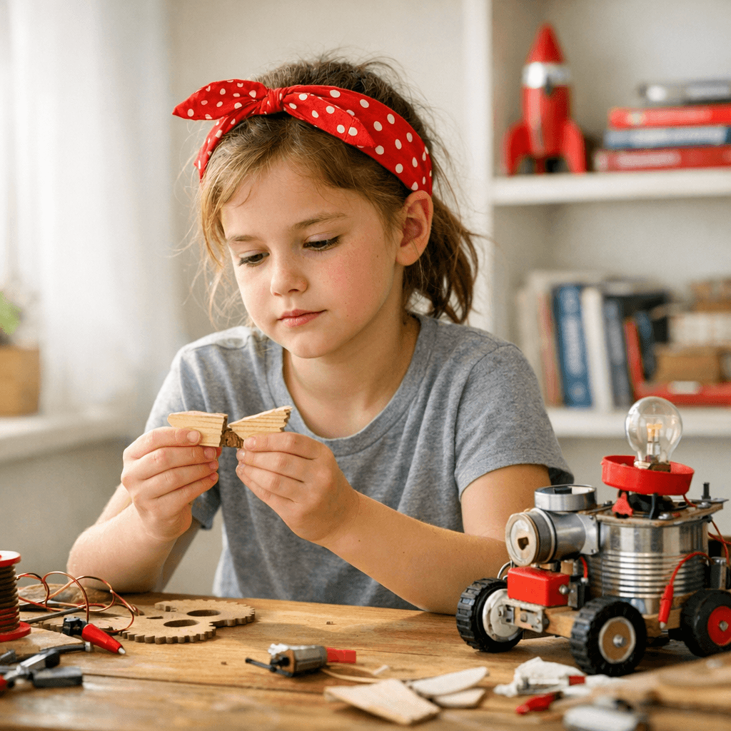 Illustration for Rosie Revere, Engineer: Building Resilience Through Failure