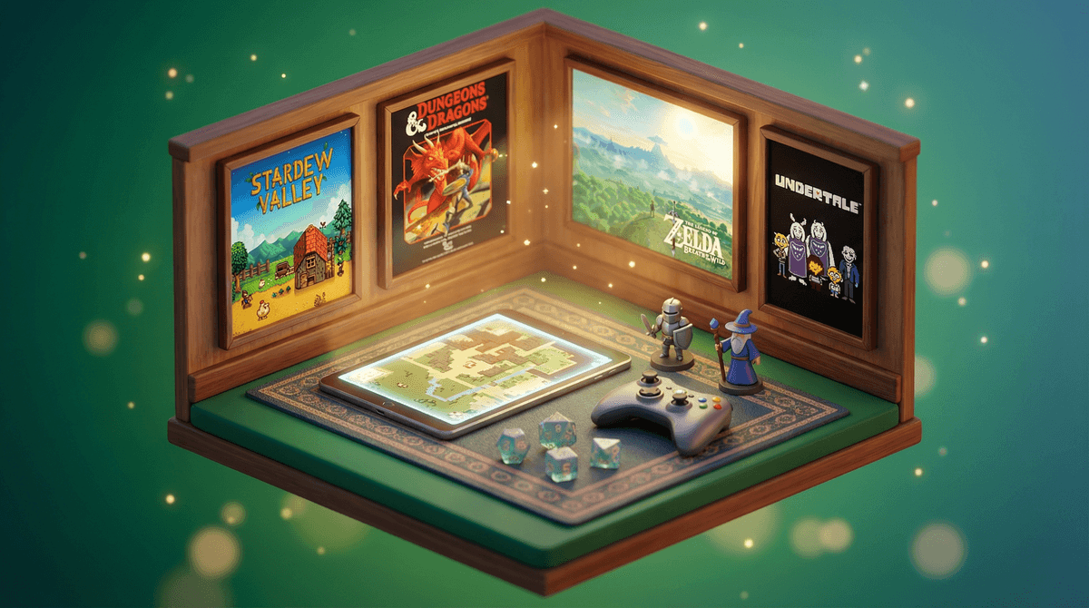 Illustration for RPG Games for Kids: Quests, Choices, and Character Development Beyond the Screen
