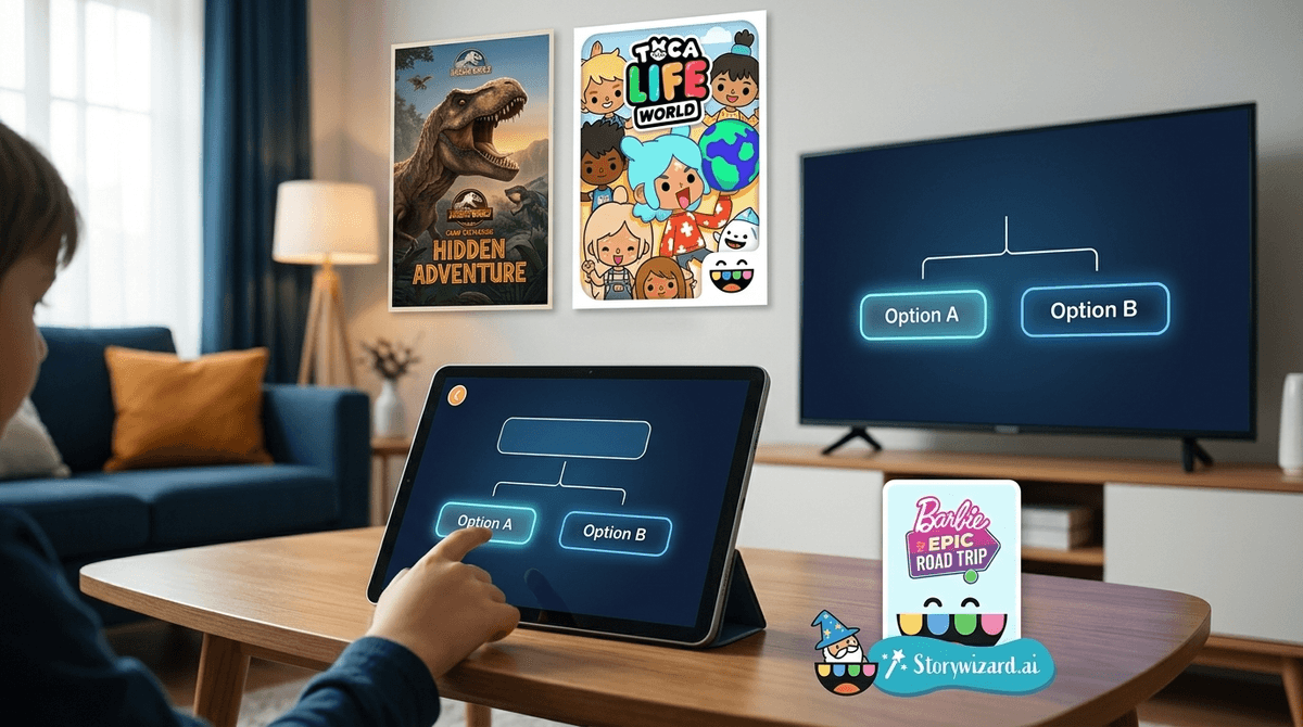 Illustration for Beyond the Play Button: Safe Apps for Interactive Kids' Movies