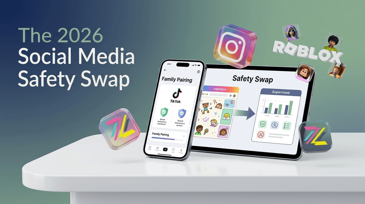Illustration for From YouTube Kids to TikTok: The 2026 Social Media Safety Swap