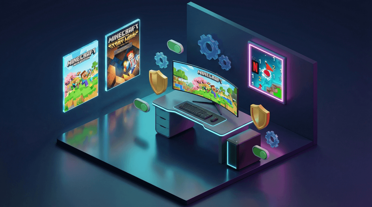 Illustration for Minecraft Safety Settings: A Parent's Guide for Teens