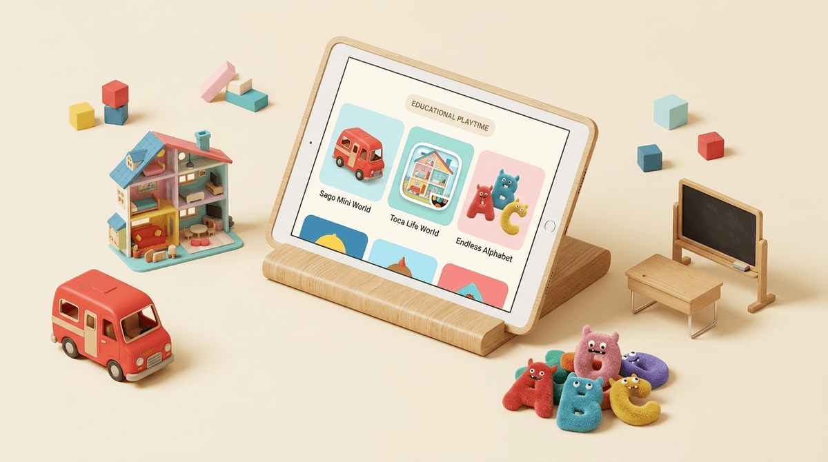 Illustration for What is Sago Mini? A Guide to the Piknik Bundle Apps