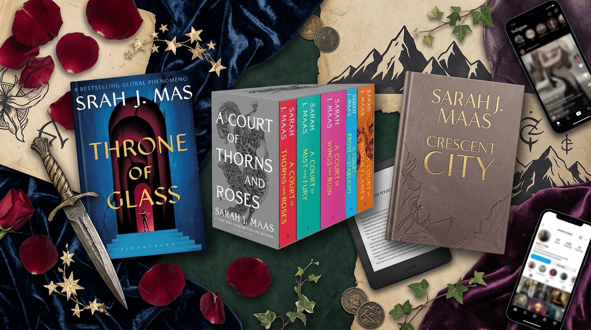 Illustration for ACOTAR and the 'Romantasy' Wave: A Parent’s Guide to Sarah J. Maas