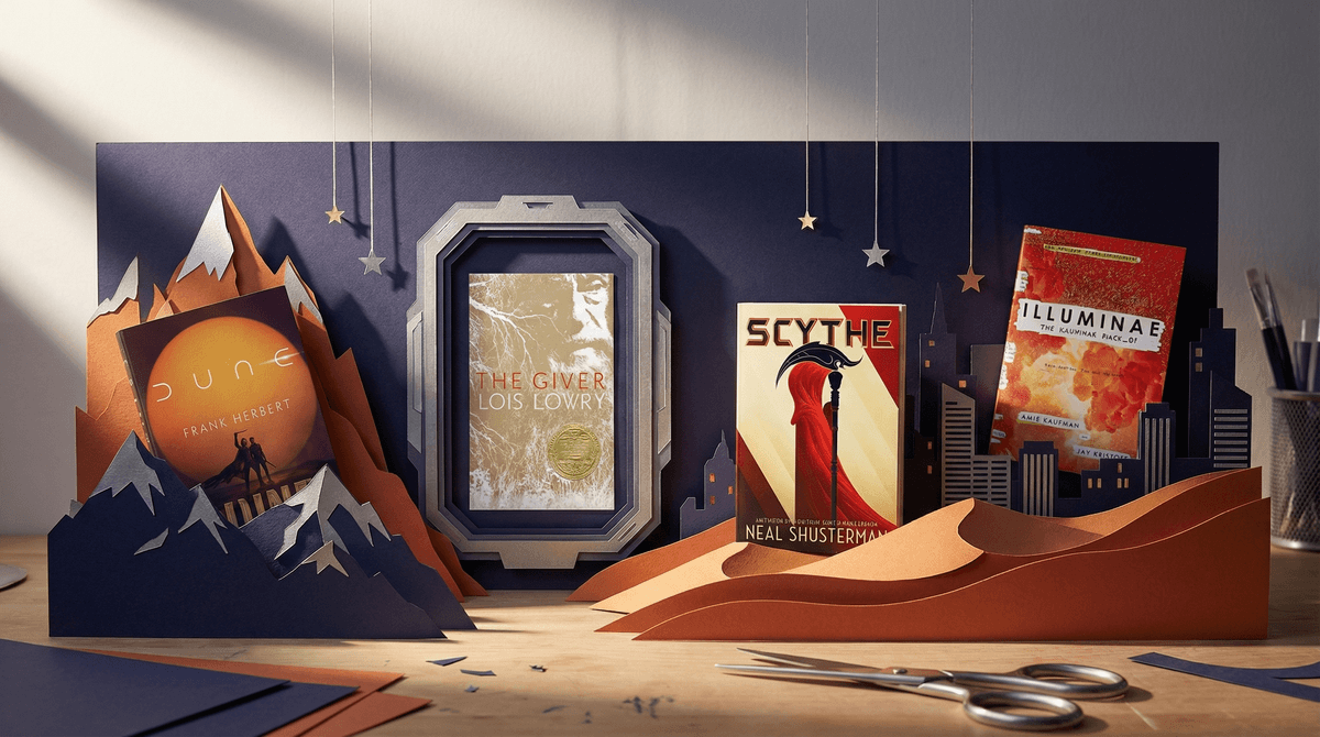 Illustration for Sci-Fi Books for Teens: A Parent's Guide to Gateway Reads