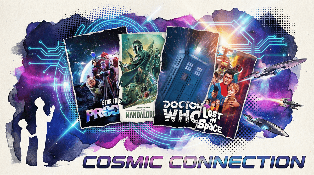 Illustration for Lasers, Aliens, and Ethics: Navigating Science Fiction TV with Your Kids