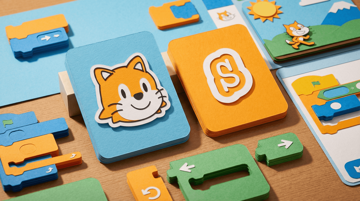 Illustration for ScratchJr: The Coding App That Actually Makes Sense for Little Kids